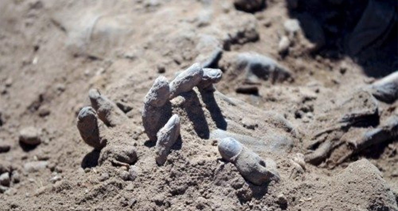 Suriye’nin başkentinde toplu mezar bulundu