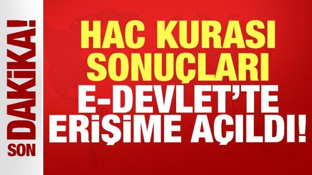 son dakika haberi hac kurasi sonuclari e devlette erisime acildi AYAUMIrN.jpg